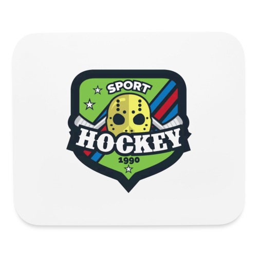 Hockey lovers community logo - Mouse pad Horizontal