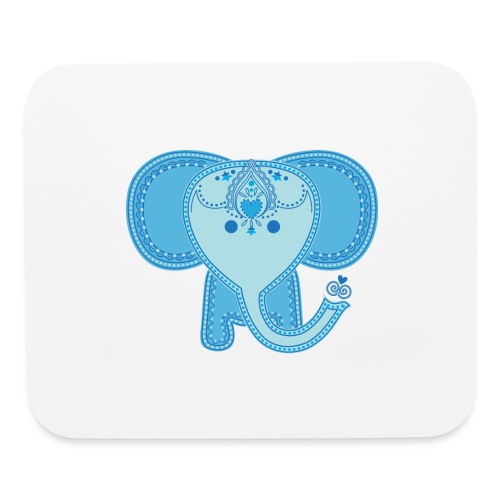 Baby Elephant - Mouse pad Horizontal