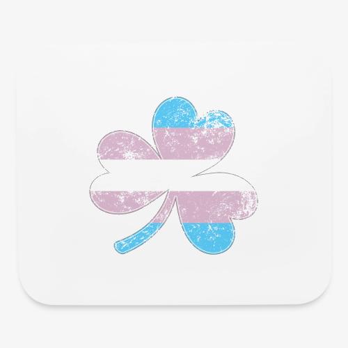Transgender Shamrock Pride Flag - Mouse pad Horizontal