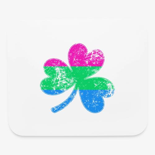 Polysexual Shamrock Pride Flag - Mouse pad Horizontal