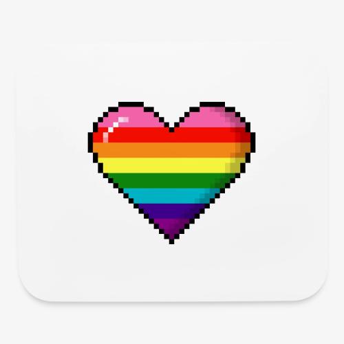 Gilbert Baker Original LGBTQ Gay Rainbow Pride 8- - Mouse pad Horizontal