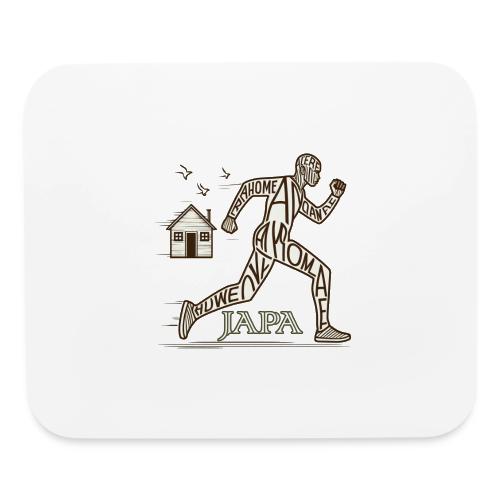 Japa - Yoruba which means To Leave or Run Away - Mouse pad Horizontal