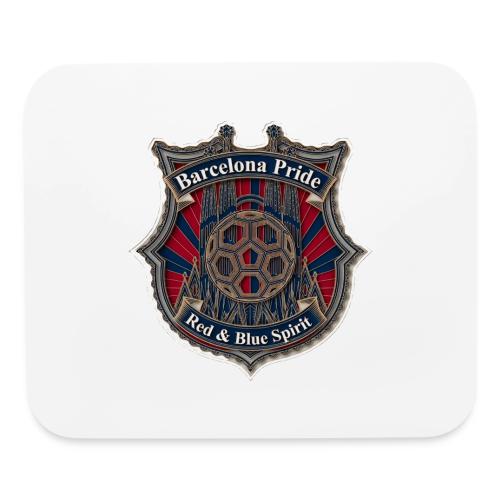 Barcelona Scarlet Pride T Shirt, Soccer City Gift - Mouse pad Horizontal