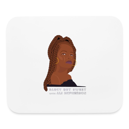 Saucy But Sweet with Ali McPherson - Mouse pad Horizontal