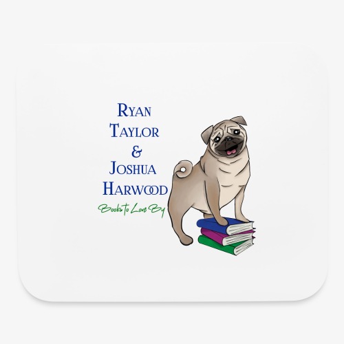 Books to Love By Author Logo - Mouse pad Horizontal