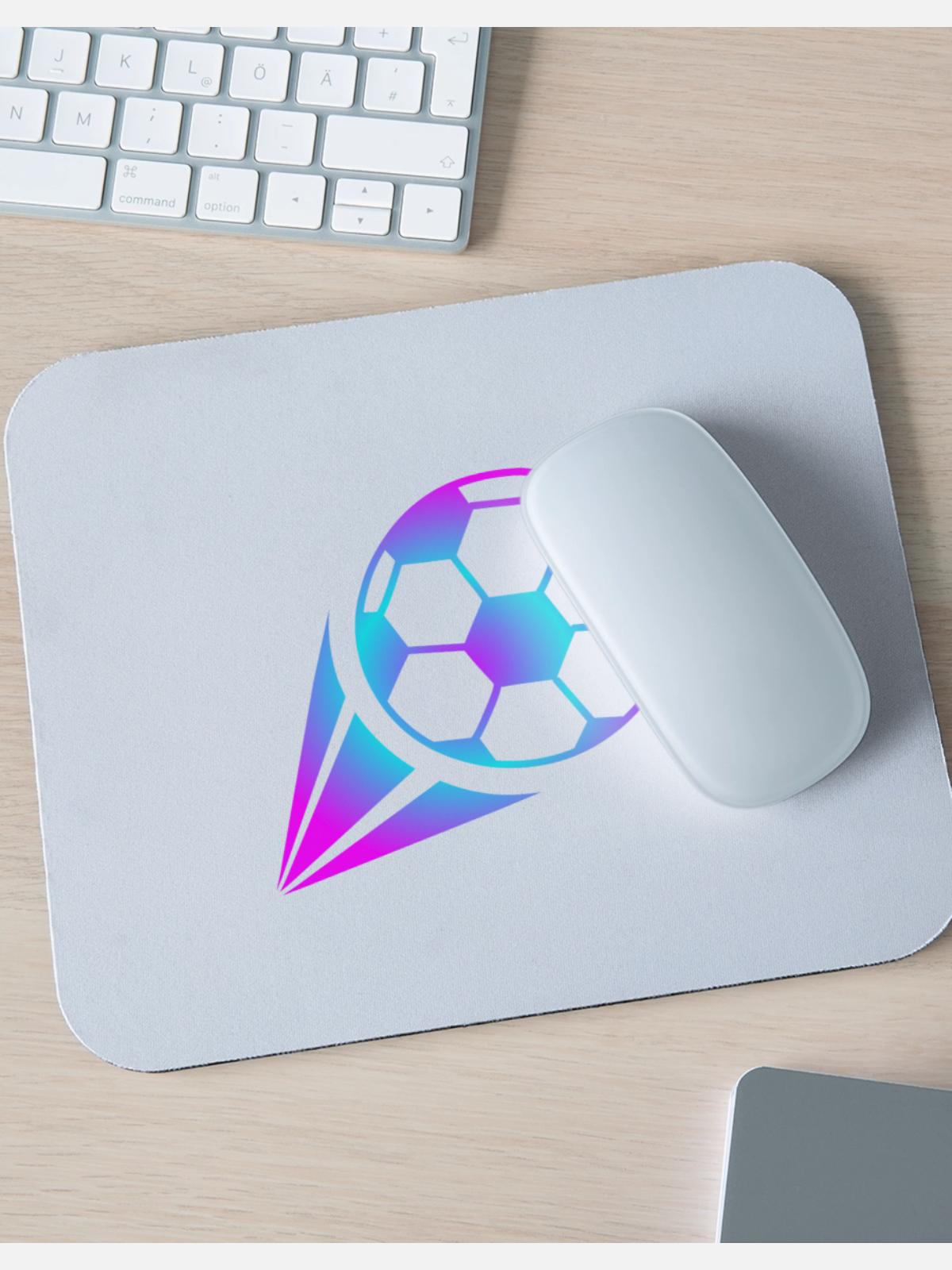 Futboll - Mouse pad Horizontal - white - Front