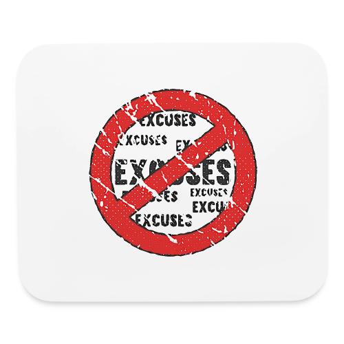 No Excuses | Vintage Style - Mouse pad Horizontal