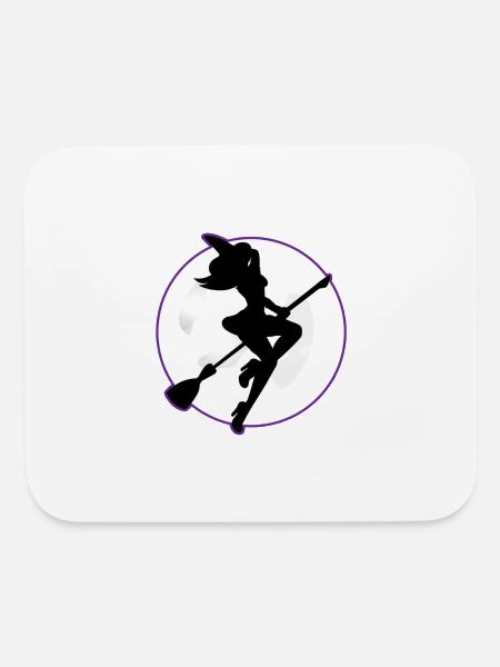 Une soirée de sorcières - Tapis de souris - blanc - Devant