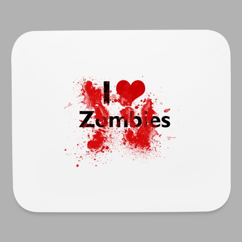 I heart Zombies - Mouse pad Horizontal