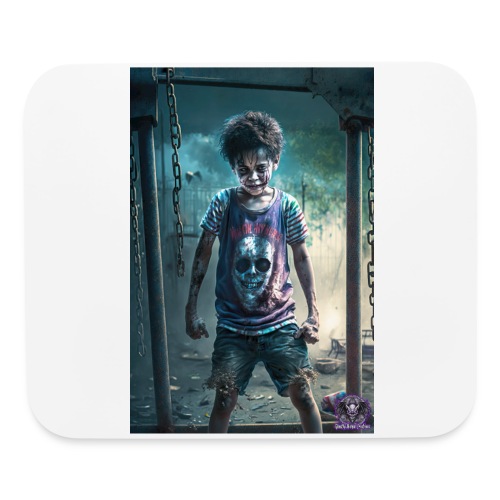 Zombie Kid Playground B11: Zombies Everyday Life - Mouse pad Horizontal