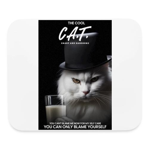 The Cool Cat - Mouse pad Horizontal