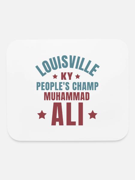 Muhammad Ali People s Champ Vintage - Mouse pad Horizontal - white - Front
