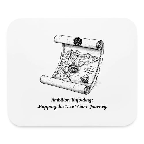 Unfolding Map of Ambition T-Shirt - Mouse pad Horizontal