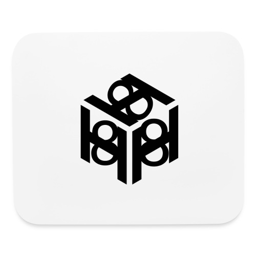 H 8 box logo design - Mouse pad Horizontal