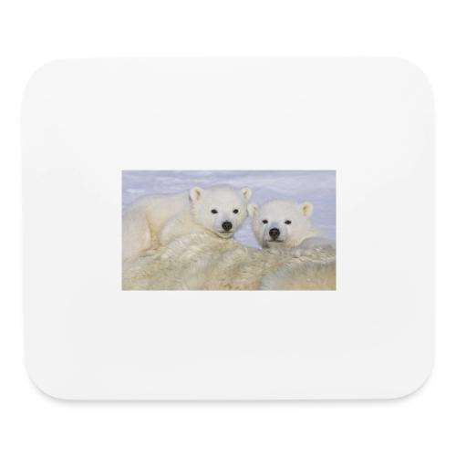 polarbears - Mouse pad Horizontal