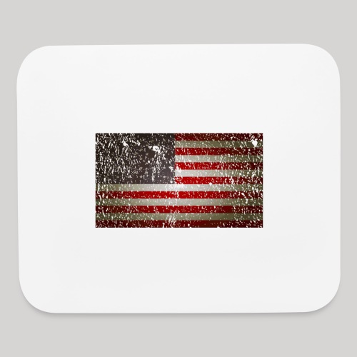 US Flag distressed - Mouse pad Horizontal