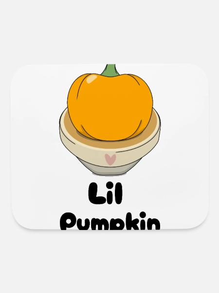 Lil Pumpkin/Little Pumpkin - Mouse pad Horizontal - white