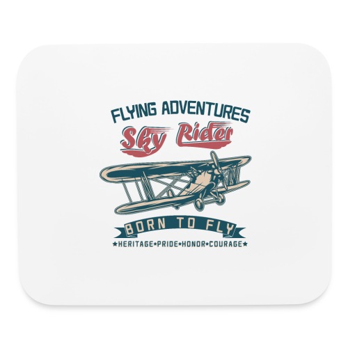 Flying Adventures - Born to Fly - Mouse pad Horizontal