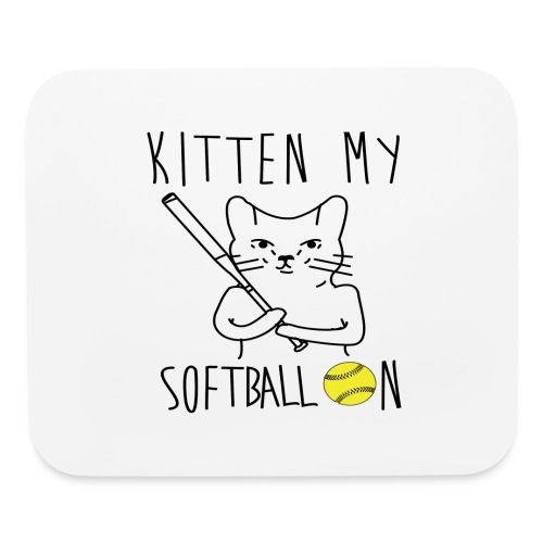 kitten my softballon - Mouse pad Horizontal