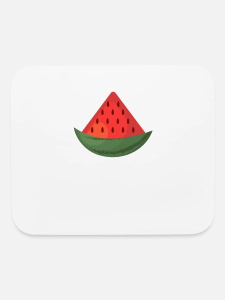 Watermelon Mode - Mouse pad Horizontal - white - Front