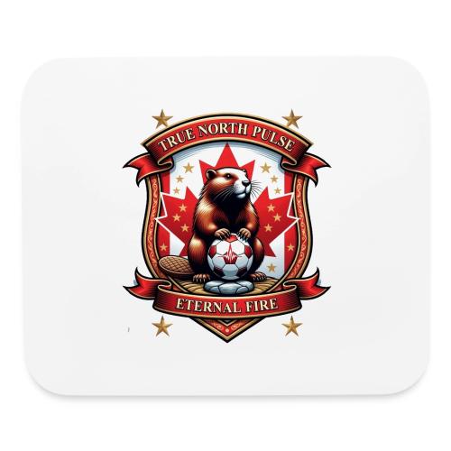 Canada Beaver Crest T-Shirt, Pride Badge Gift - Mouse pad Horizontal