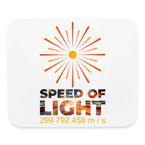 Speed of light - Mouse pad Horizontal