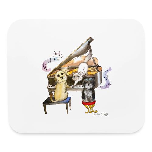 Furry Friends PianoTrio - Mouse pad Horizontal