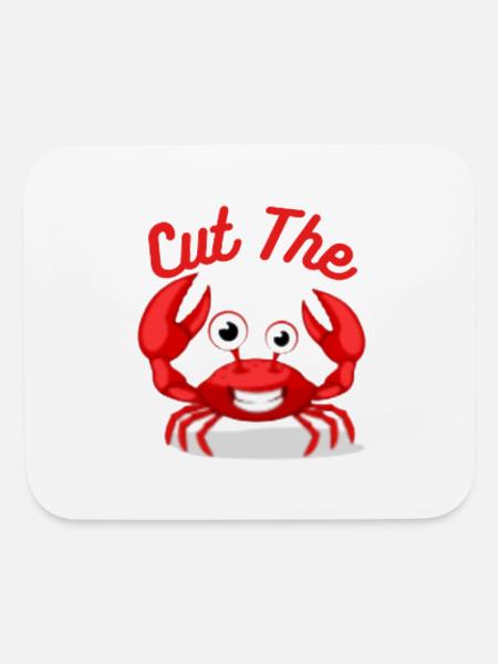 Cut The Crap - Mouse pad Horizontal - white - Front