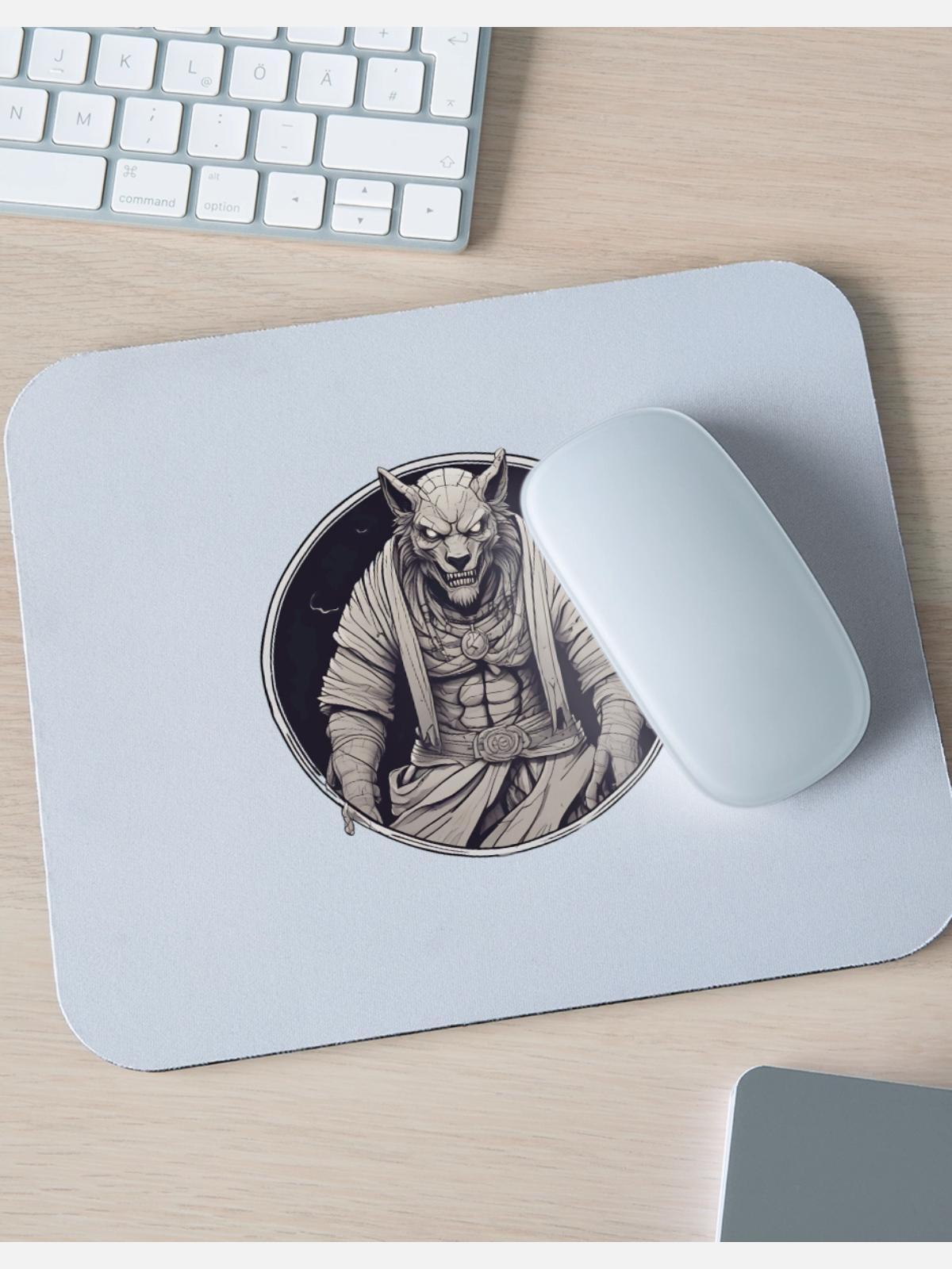 Halloween Werewolf - Mouse pad Horizontal - white - Front