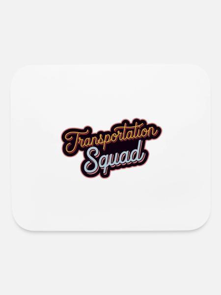 Transportation Squad 14 - Mouse pad Horizontal - white - Front