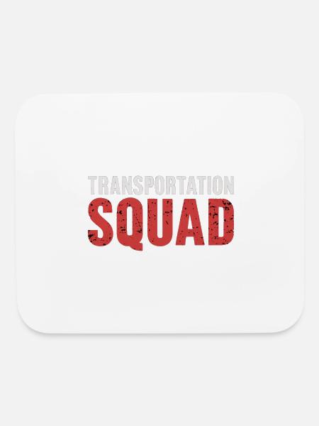 Transportation Squad 9 - Mouse pad Horizontal - white - Front
