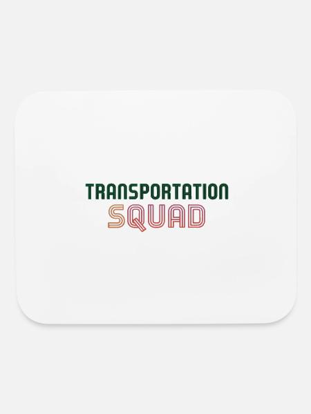 Transportation Squad 10 - Mouse pad Horizontal - white - Front