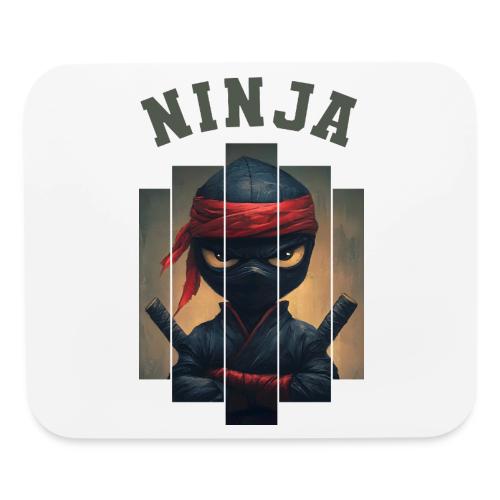Cartoon Ninja Vibes - Mouse pad Horizontal
