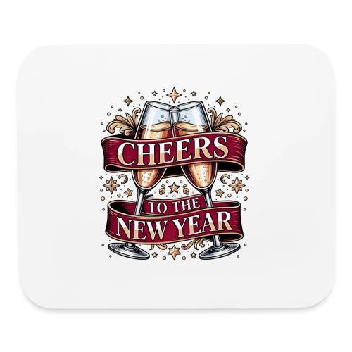 New Year's Champagne T-Shirt - Mouse pad Horizontal