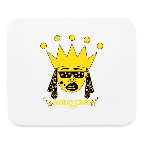Fashion Kingz Clothing Hip Hop Logo - Mouse pad Horizontal