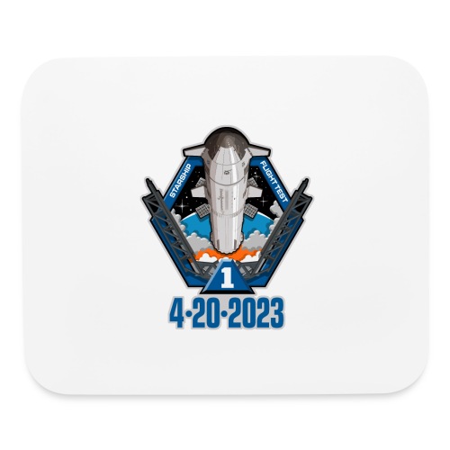 Starship Flight Test 4-20-2023 - Mouse pad Horizontal