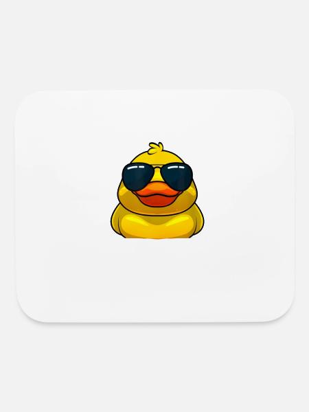 Cool Ducks For Men Women Duck Lovers Owner Duck - Mouse pad Horizontal - white - Front