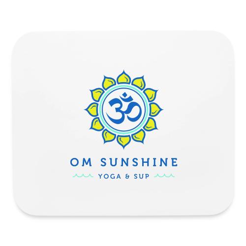 Om Sunshine Yoga transparent back original file - Mouse pad Horizontal