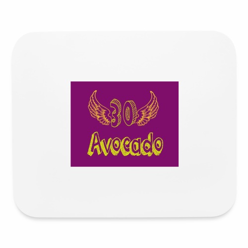 Thirdy Avocado logo - Mouse pad Horizontal