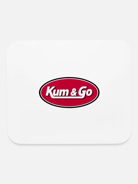 kum and go - Mouse pad Horizontal - white - Front
