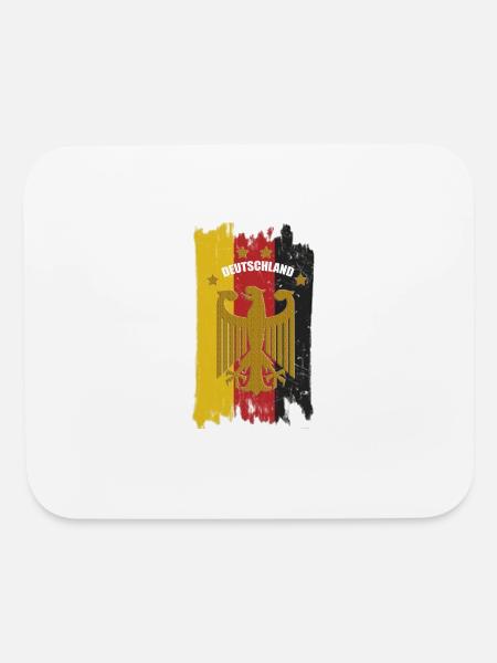 germany - Mouse pad Horizontal - white - Front