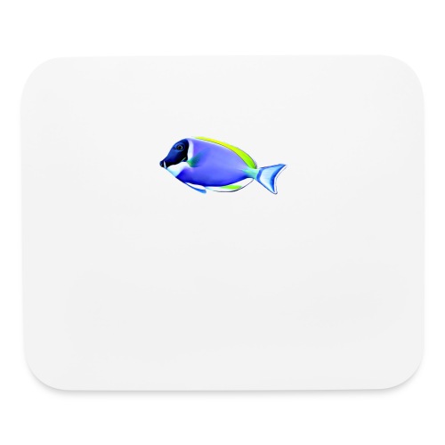 Powder blue Tang Saltwater fish - Mouse pad Horizontal