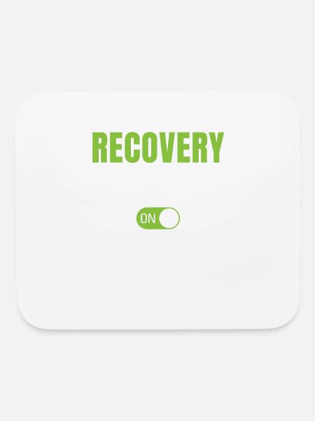 Recovery mode on Vacation Shirt - Mouse pad Horizontal - white - Front
