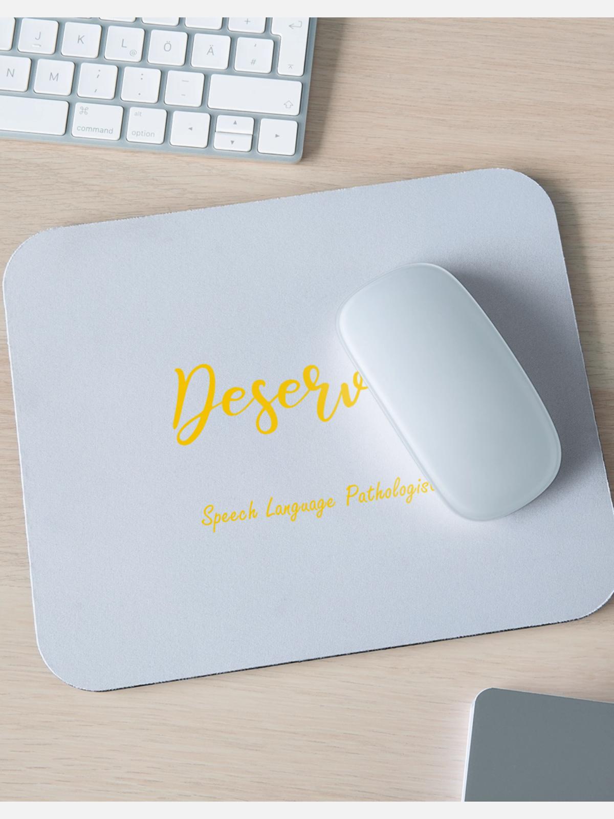 Speech Therapist - Mouse pad Horizontal - white - Front