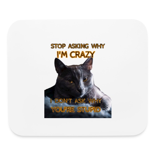 Funny cat t shirt - Mouse pad Horizontal