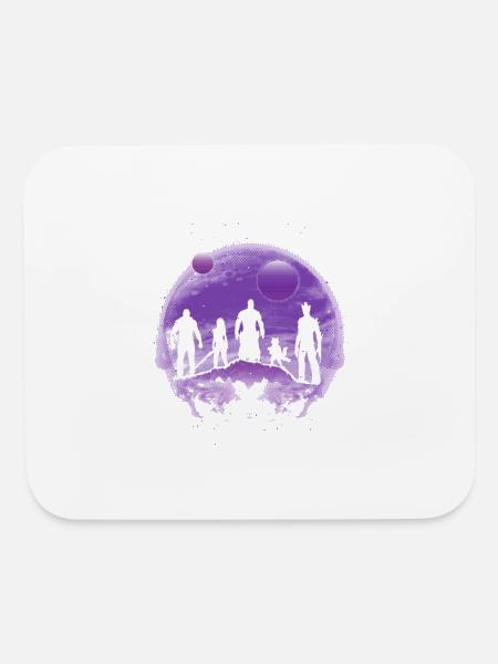 Guardians - Mouse pad Horizontal - white - Front