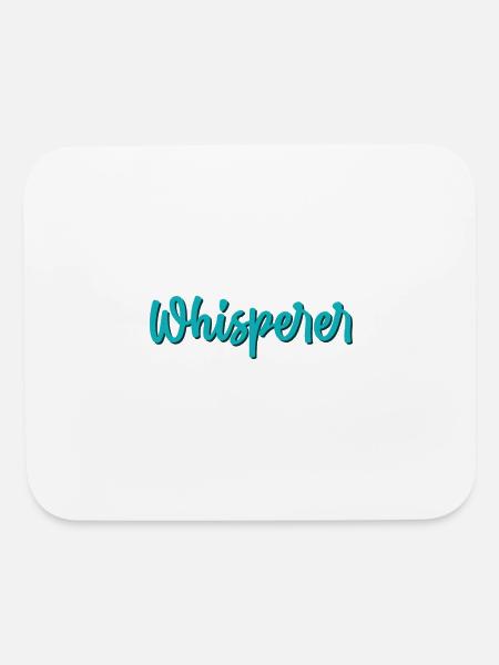 Drone Whisperer Funny Drone Pilot Quadcopter - Mouse pad Horizontal - white - Front