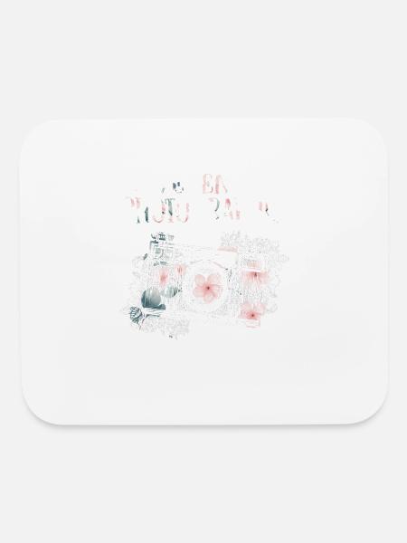 Photography Camera Lens Event - Mouse pad Horizontal - white - Front