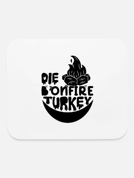 Year of the Campfire Grilling Bon Fires Camper - Mouse pad Horizontal - white - Front