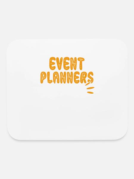 Event Planner Wedding Party Planner Event Manager - Mouse pad Horizontal - white - Front